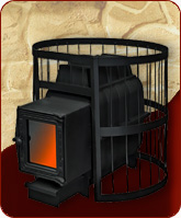 Печь для бани FIREWAY ПАРОВАР 22 прут (201)