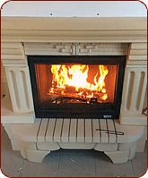 монтаж каминов, монтаж дымоходов, монтаж печей